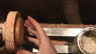 Woodworking Turning A Bracelet On The Lathe