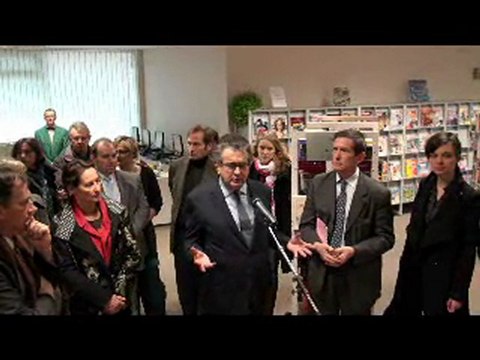 Inauguration Médiathèque des Couronneries 2