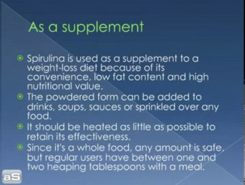 Spirulina and Weight Loss