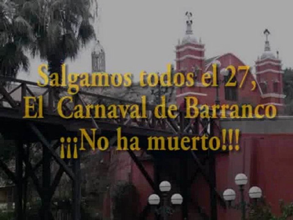 Carnaval Barranco