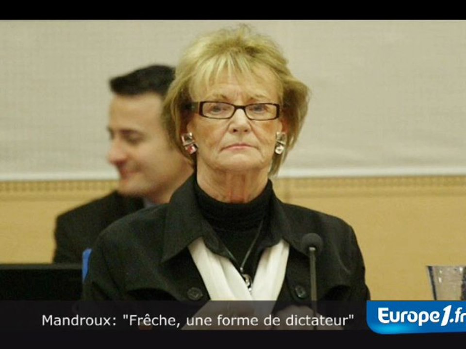 Mandroux : "une forme de dictateur"