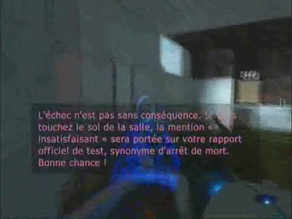 Preview un peu rate avec des blagues vaseuses sur portal