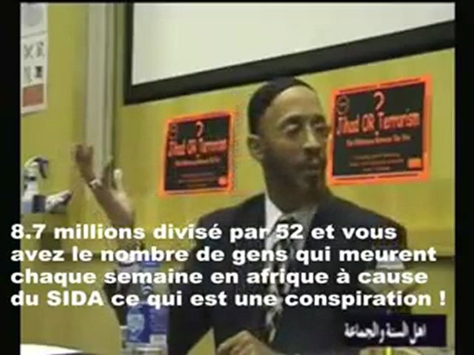 Sheikh Khaled Yasin   Le Sida est une conspiration des USA