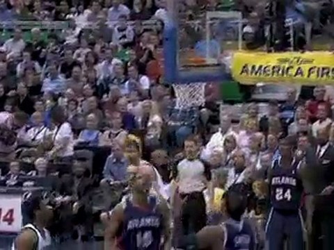 Ronnie Price gets the tough layup to fall in.