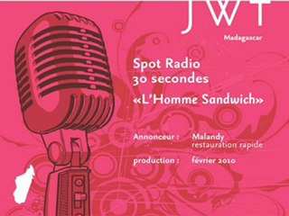 L'Homme Sandwich (spot radio)