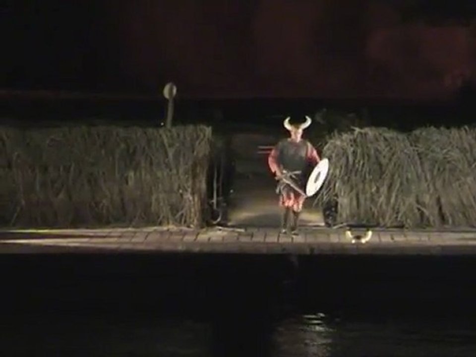 Les vikings. Spectacle Marais Nox 2005