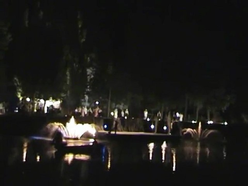 Le final. Spectacle Marais Nox 2005