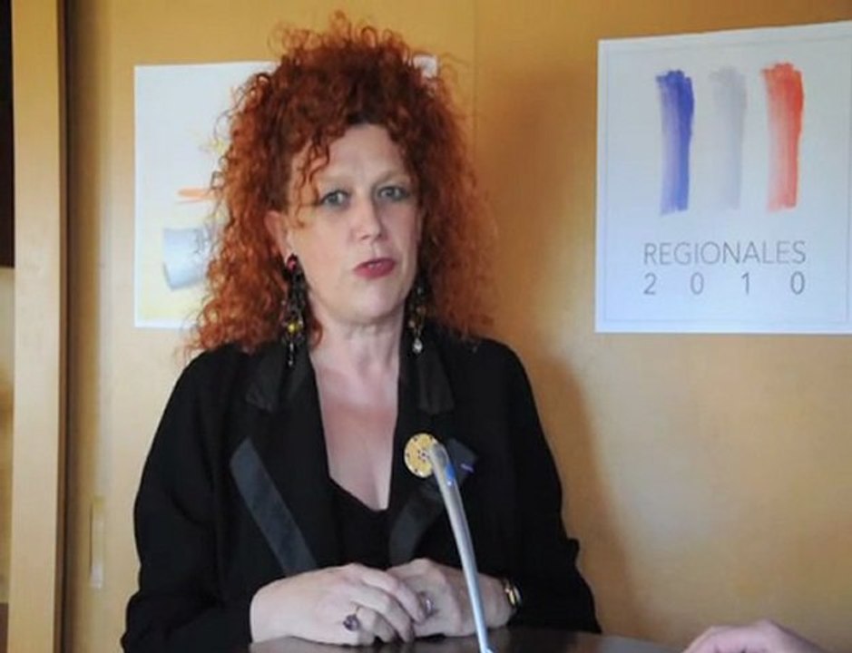 AGDE - 2010 - Dominique Antonmattei candidate socialiste - ELECTIONS Régionales 2010