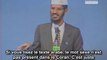 Zakir Naik, Pourquoi les musulmans font la prière en arabe