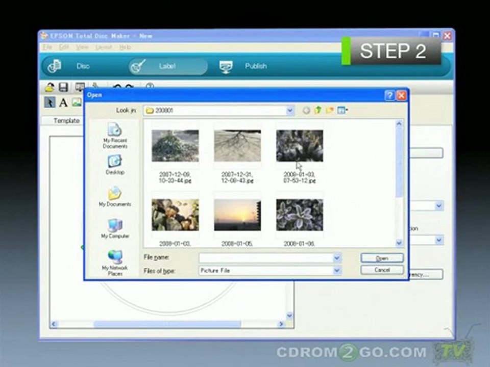 Total Disc Maker on the Epson DiscProducer