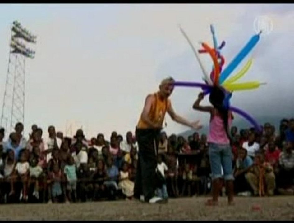 Clowns Healing Haiti through Laughter