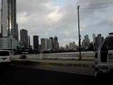 Panama City Skyline, Stop and go Traffic Panama