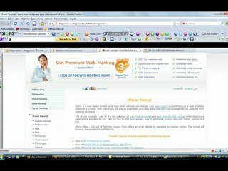 Siteground - cPanel Tutorial