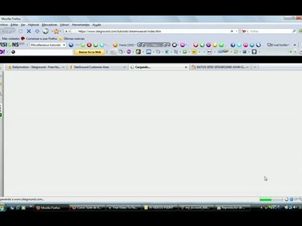 Siteground - Dreamweaver Tutorial