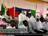 Enfrentamientos entre grupos religios en Haití
