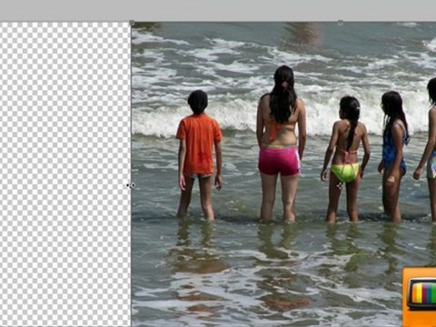 Photoshop cs4 tutoriel - Echelle basée sur le contenu