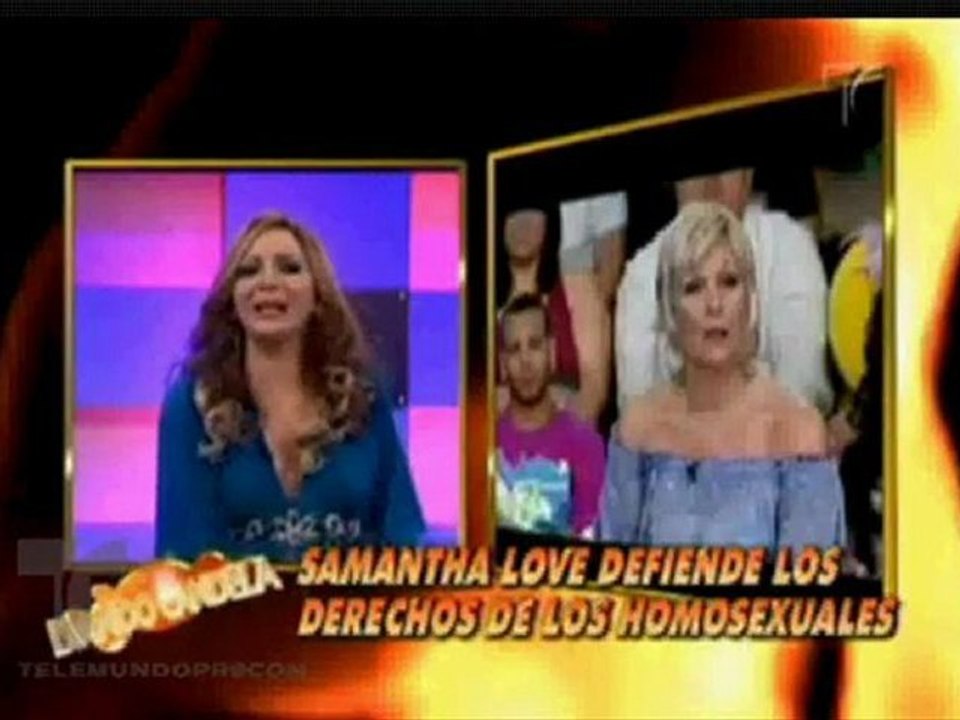 Samantha Love en Dando Candela