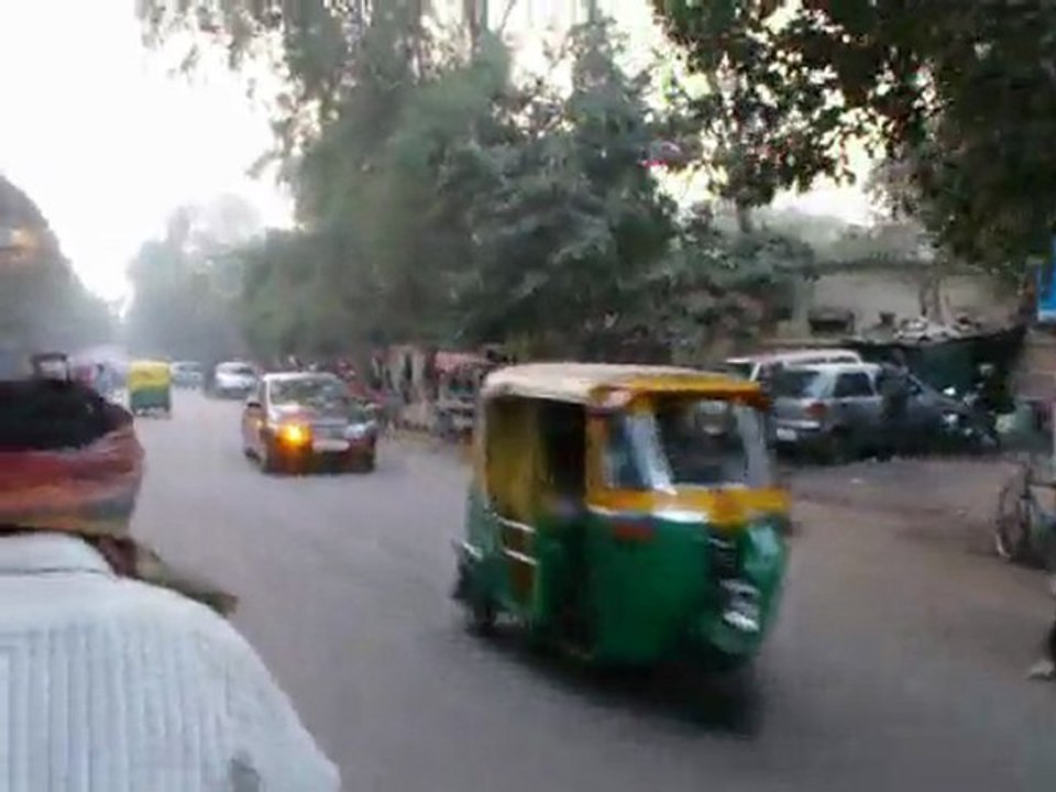 Le rickshaw-vélo