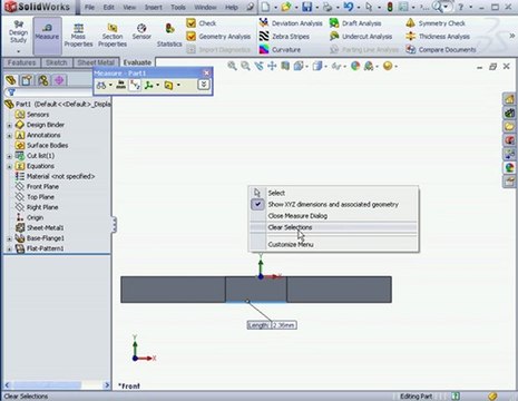 solidworks 2010 Tutorials K-Factor