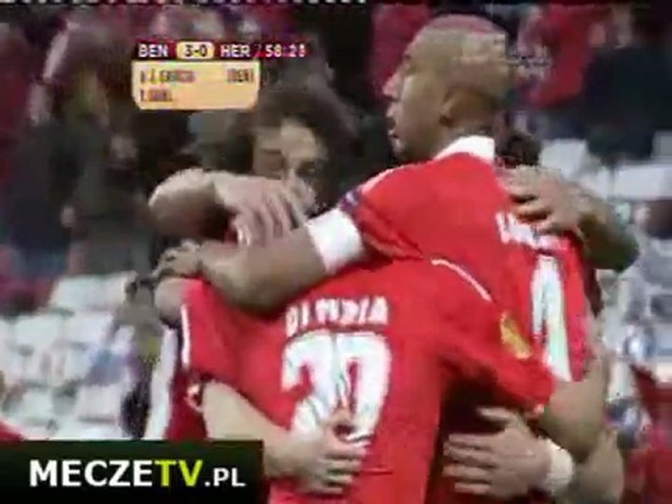 Benfica 4-0 Hertha Berlin  (Europa League)