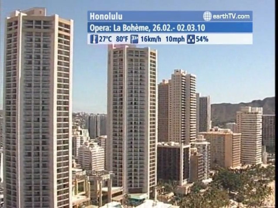 Dresden - Germany, Melbourne - Australia, London - United Kingdom, Budapest - Hungary, Honolulu - USA, Macau SAR - China, Dubrovnik - Croatia