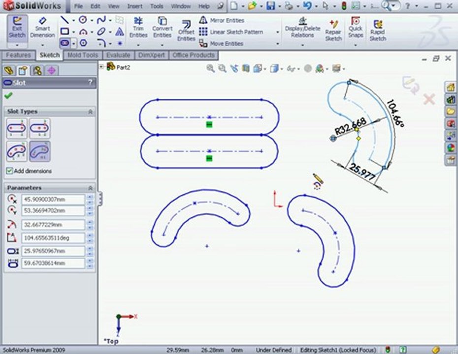 SolidWorks Tutorials Slot Tool