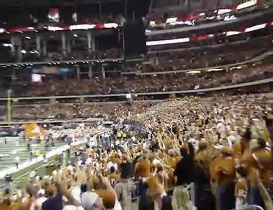Nebraska 2009 BIG 12 Championship - Texas Stadium Video