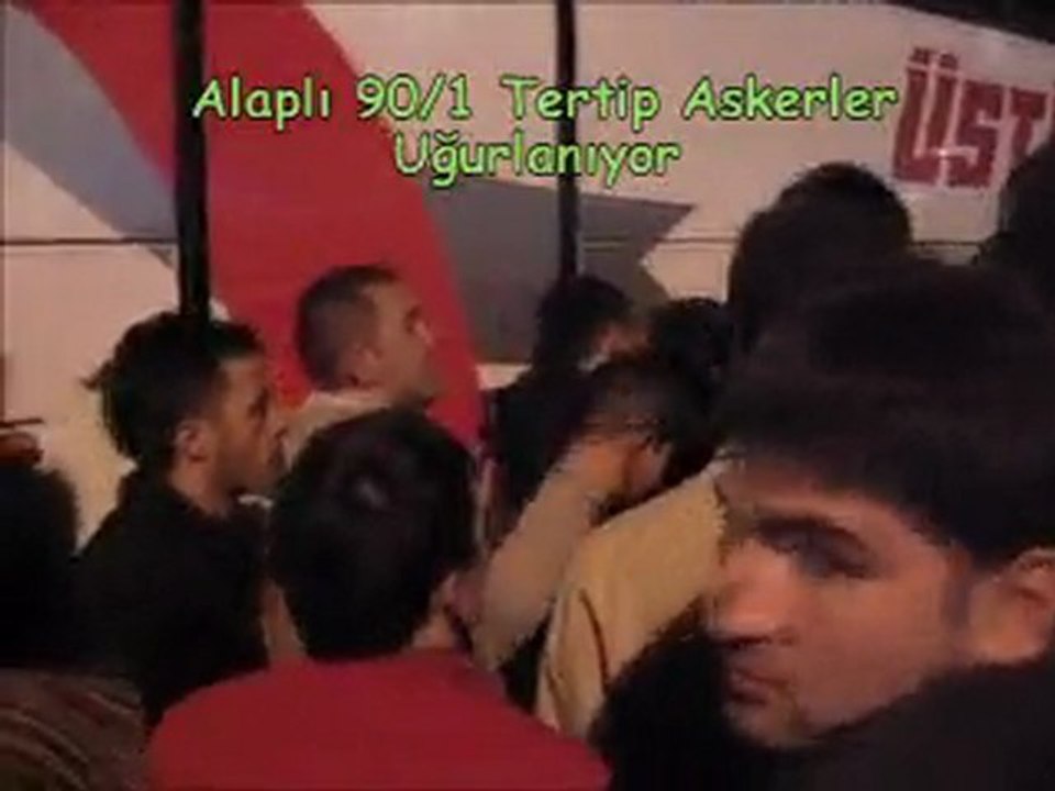 alaplı asker uğurlama