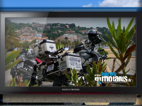 Balade moto dans le Massif des Maures