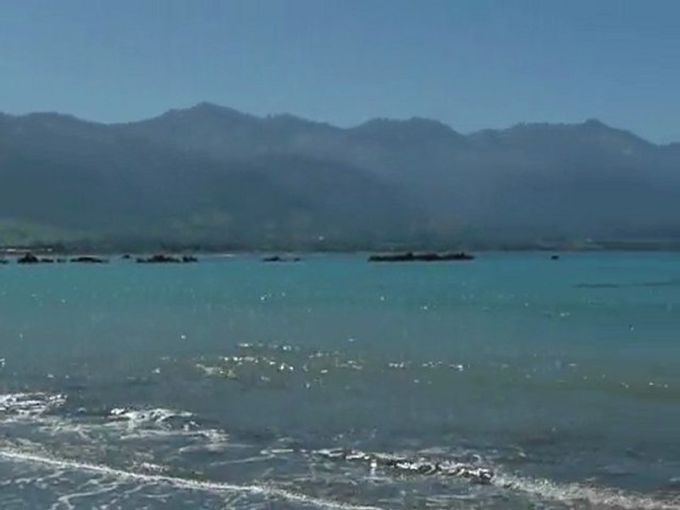 Plage de Kaikoura