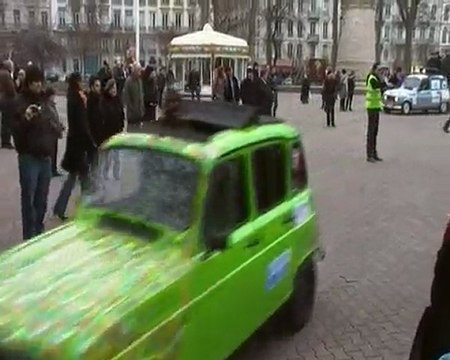 depart lyon 4l trophy 2010