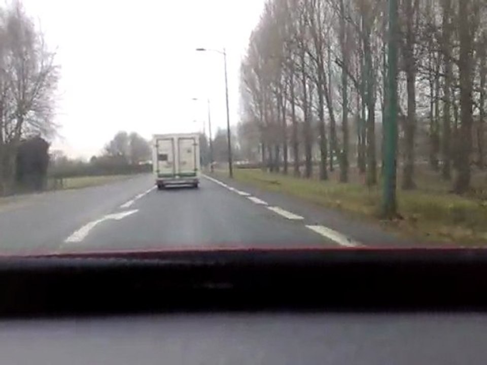 206 SW S16 - Petit test d'accélération 1/2