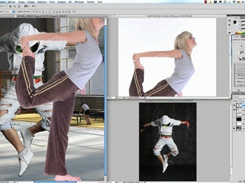 Photoshop cs4 tutoriel - supprimer une frange-GraphisChannel