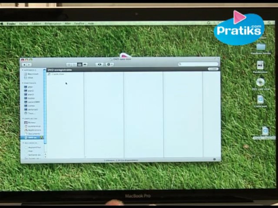 Comment graver un CD ou un DVD sans logiciel sur Mac