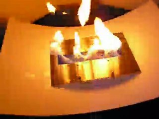 Bio-cheminée VENIZ Blanc