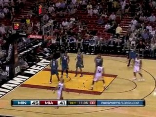 Daequan Cook gets the circus shot to fall in right at the bu