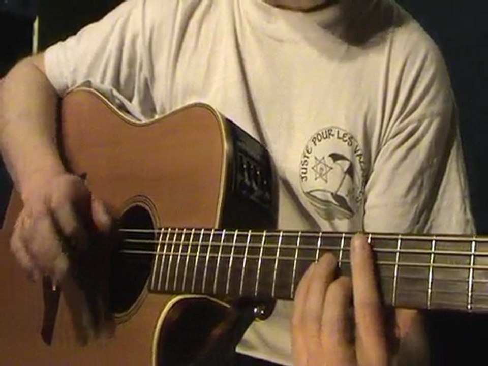 Apprendre à jouer Lady melody (Tom Frager) à la guitare