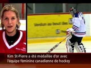 Kim St-Pierre, la gardienne du Canadien!