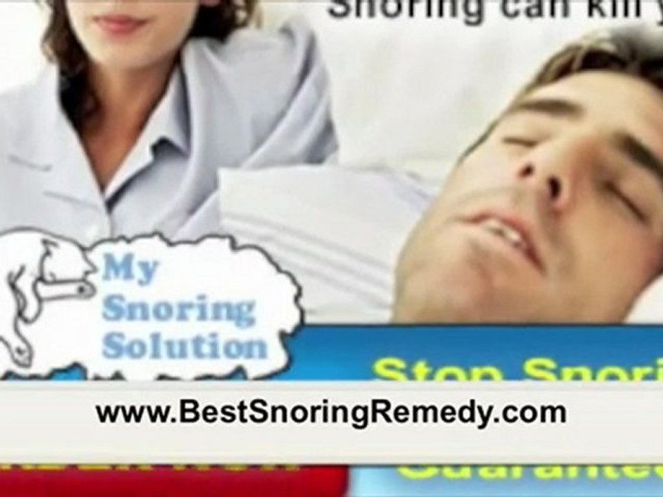 Snoring Device Is The Solution