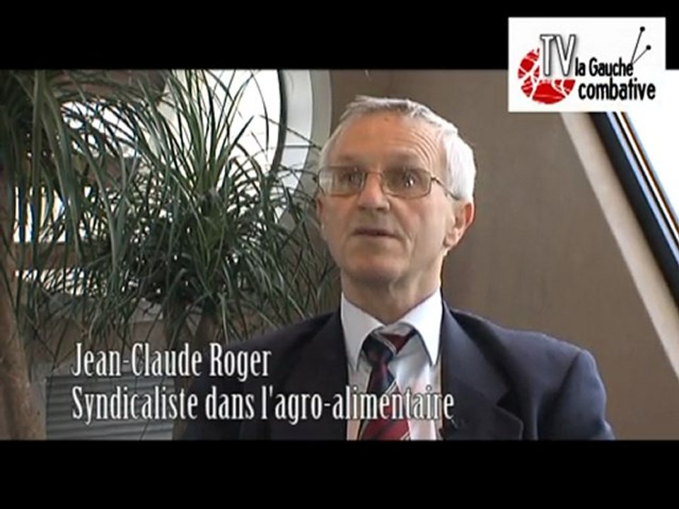 Jean-Claude Roger, candidat en Haute-Normandie avec S. Jumel