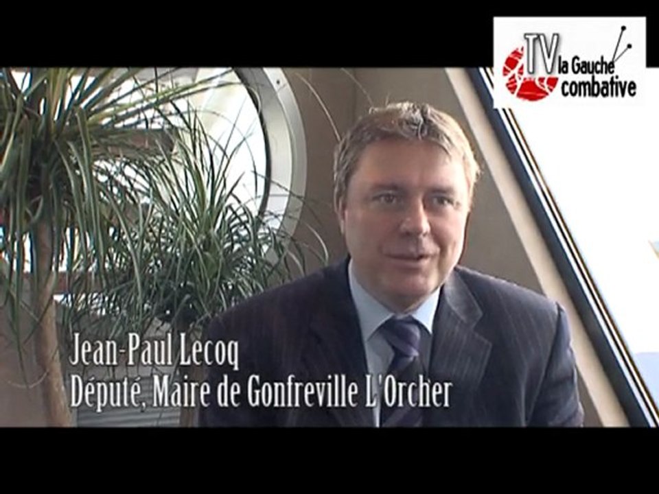 Jean-Paul Lecoq, candidat-e en Haute-Normandie avec S. Jumel