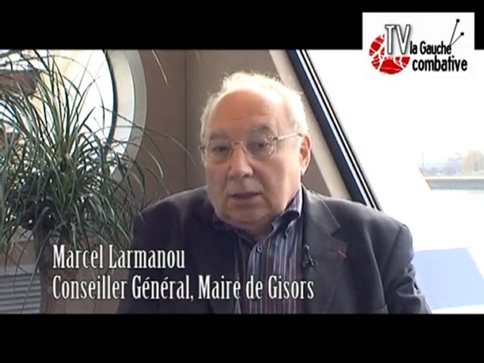 Marcel Larmanou, candidat en Haute-Normandie avec S. Jumel