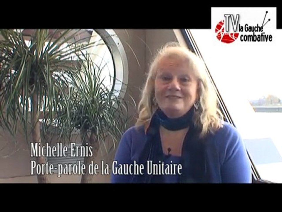 Michelle Ernis, candidate en Haute-Normandie avec S. Jumel