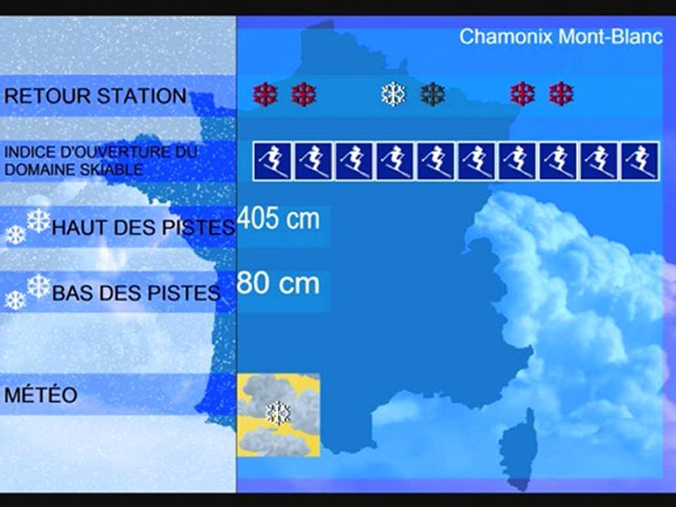 Météo neiges 25 février 2010