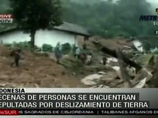 Alud en Java, 70 muertos