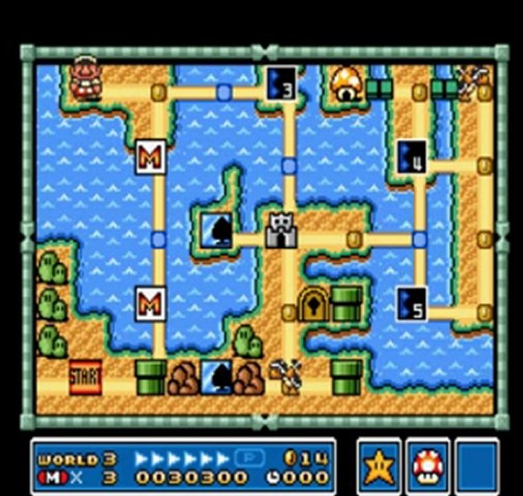 Super Mario Bros 3 (WORLD 3) PARTIE 1