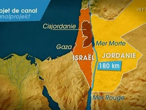 Mit offenen Karten - Ein Kanal vom Roten ins Tote Meer