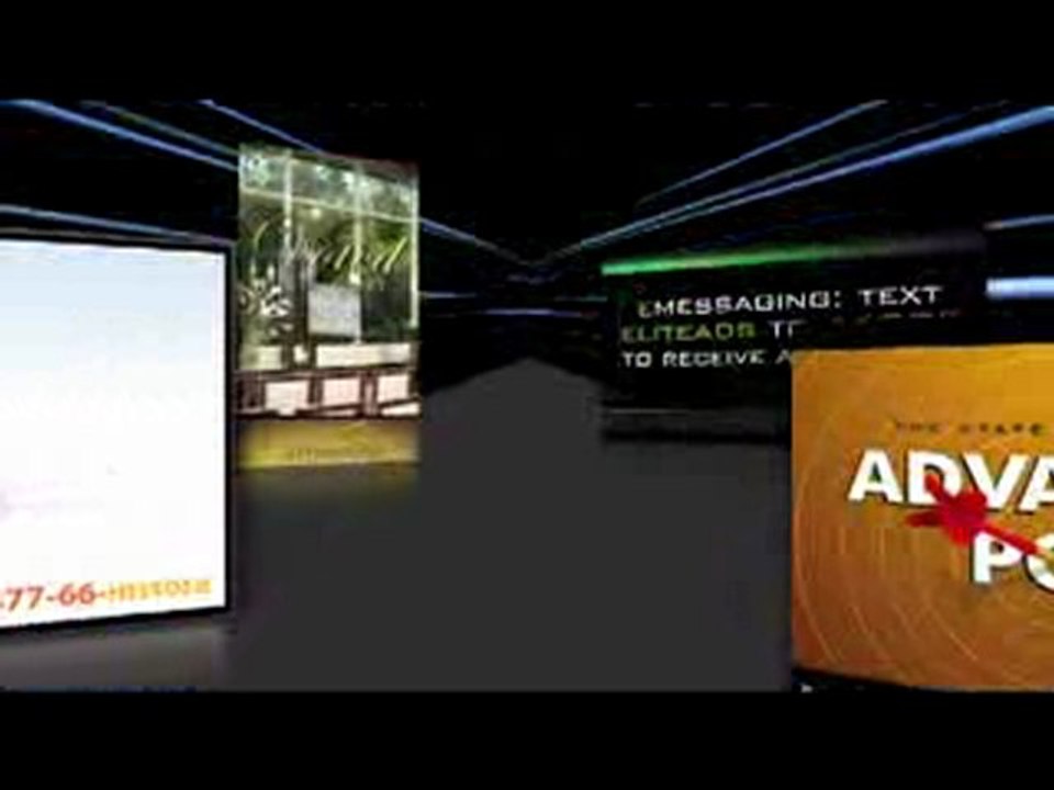 Video Screens for Retail Stores