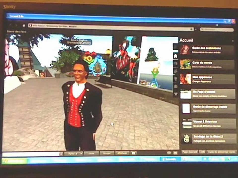 Second Life : le viewer 2 vu par Red-Act