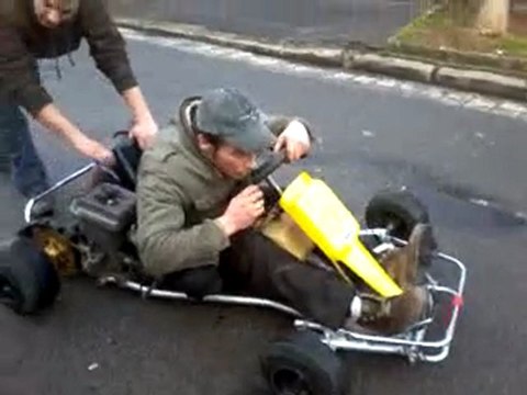 karting 100cc blingue discotek